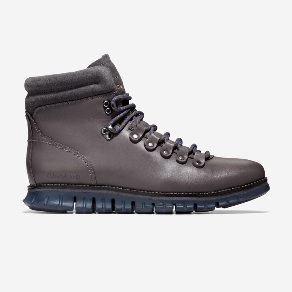 Cole Haan Men's ZERØGRAND Hiker Boot - Eiffel Tower-Navy Blazer Sz 10